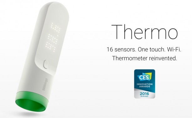 withings thermo connecte publicite