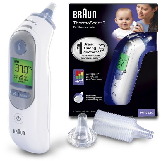 thermometre bebe braun thermoscan 7 pop