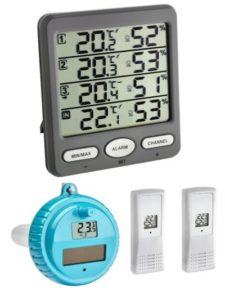 thermometre piscine sans fil tfa dostmann