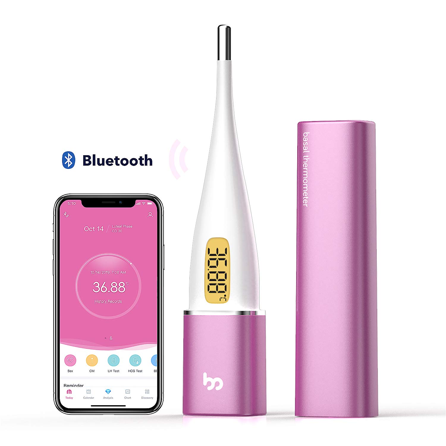 Femometer Vinca Thermomètre Basal Bluetooth Avec Application
